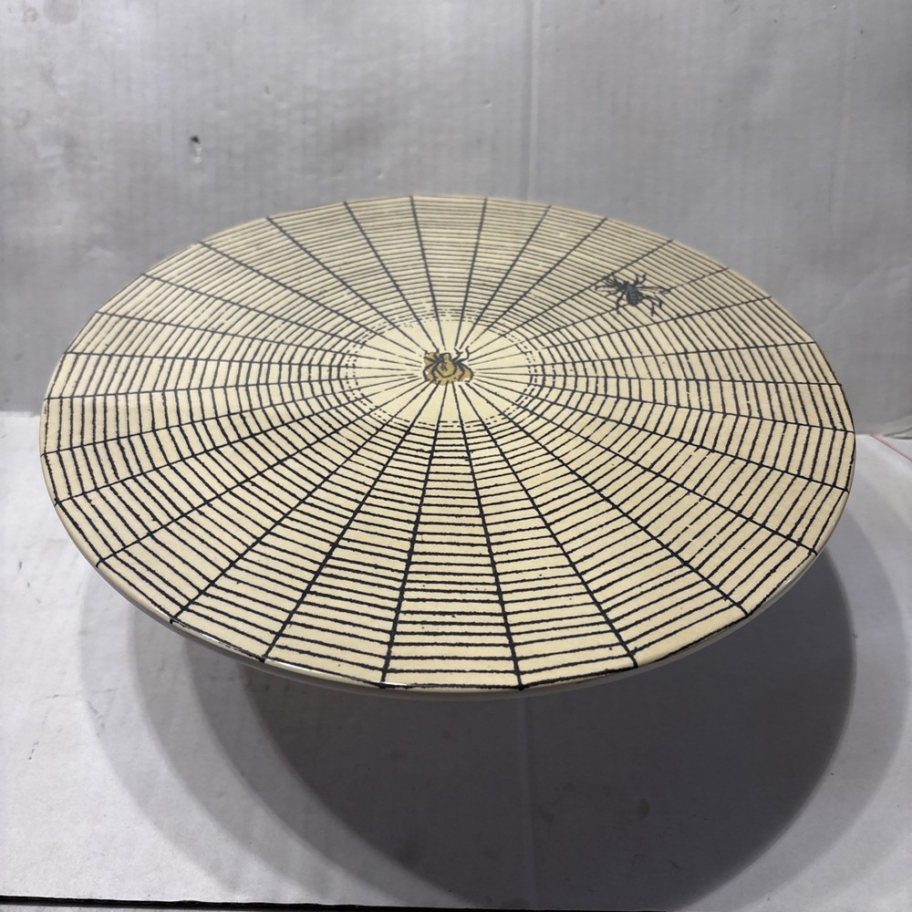 John Derian Target Spiderweb 12” Cake Stand - Excellent Condition