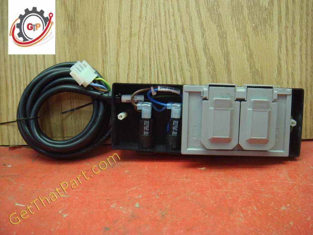 Stryker 3002 Secure II Med−Surg Bed Complete Outlet Box Assembly