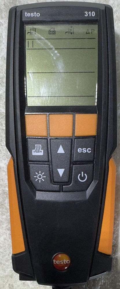Testo 310 Residential Combustion Analyzer Kit(0563-3100)
