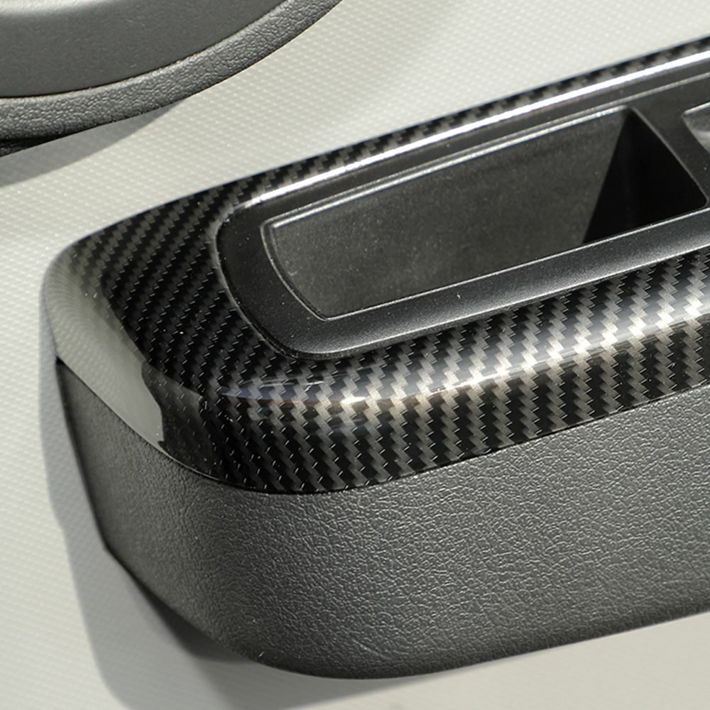 Window Lift Switch Button Adjust Panel Cover Trim For Dodge Nitro 2007-12 Carbon