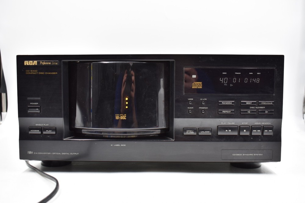 RCA CD-9400 Compact Disc Changer 101 Disc No Remote