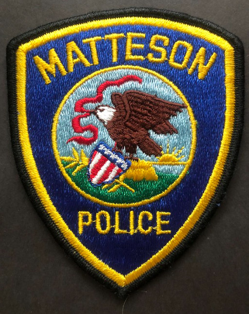 Matteson Illinois IL Police Sheriff Patch