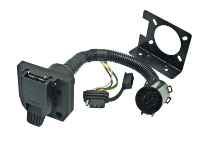 Towpower 74682 7-Way Multi-Plug Connector