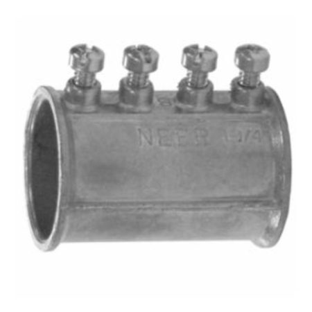 Neer TC-514 1-1/4" EMT Set Screw Coupling