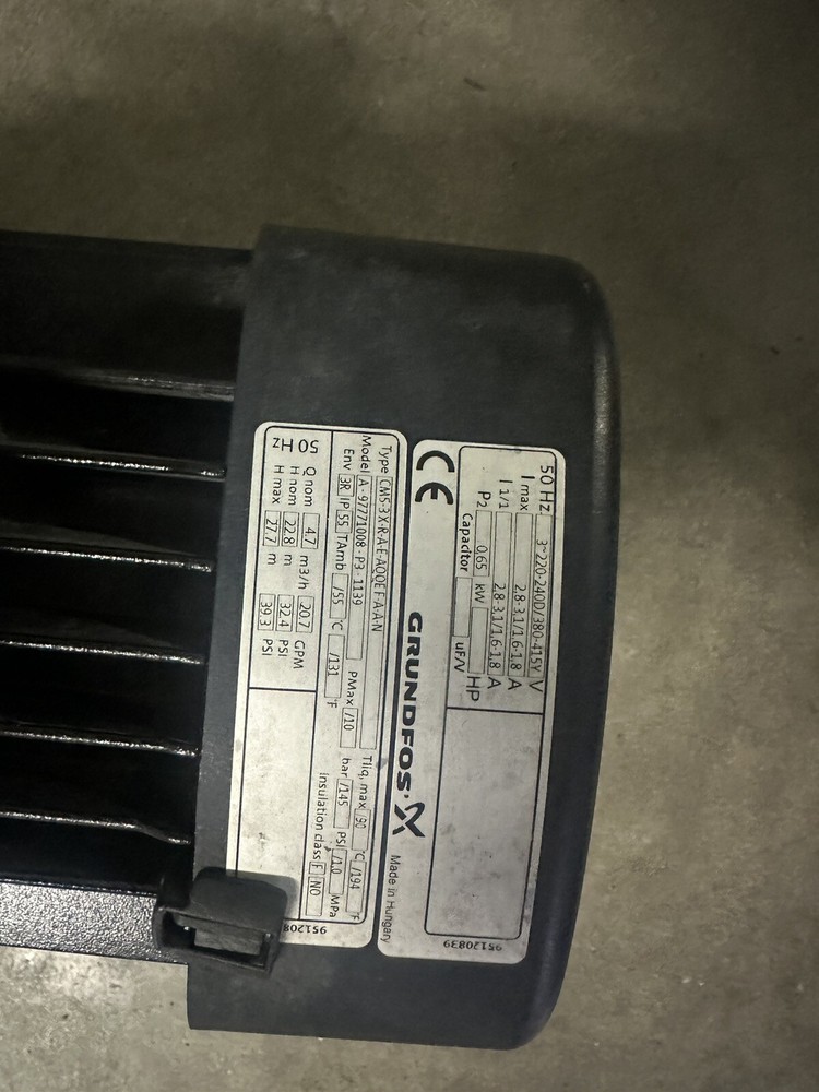 grundfos circulator pump