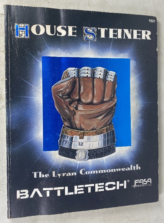 Vintage Battletech House Steiner 1621 1987