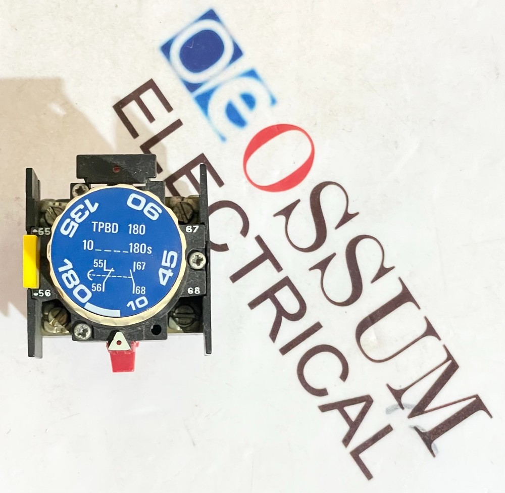 BBC CEM TPBD 180 ABB CONTACTOR TIMER TIME RANGE 10S-180S FREE FAST SHIPPING
