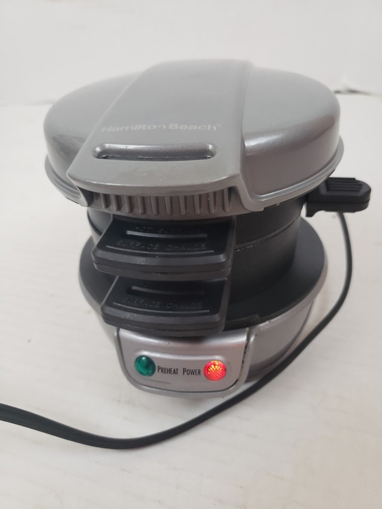 Hamilton Beach Electric Breakfast Sandwich Maker ST29 Grey