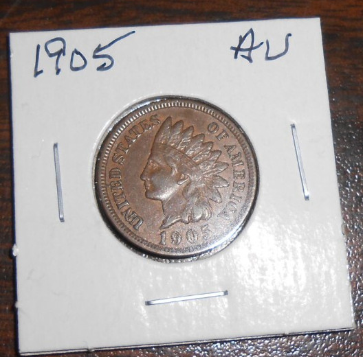 1905 INDIAN HEAD CENT - AU