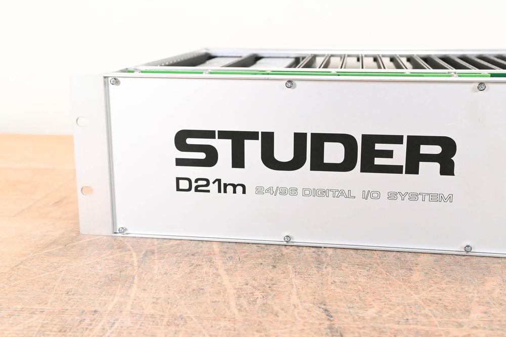 Studer D21m Modular I/O System with Madi HD Link Card CG01BZU