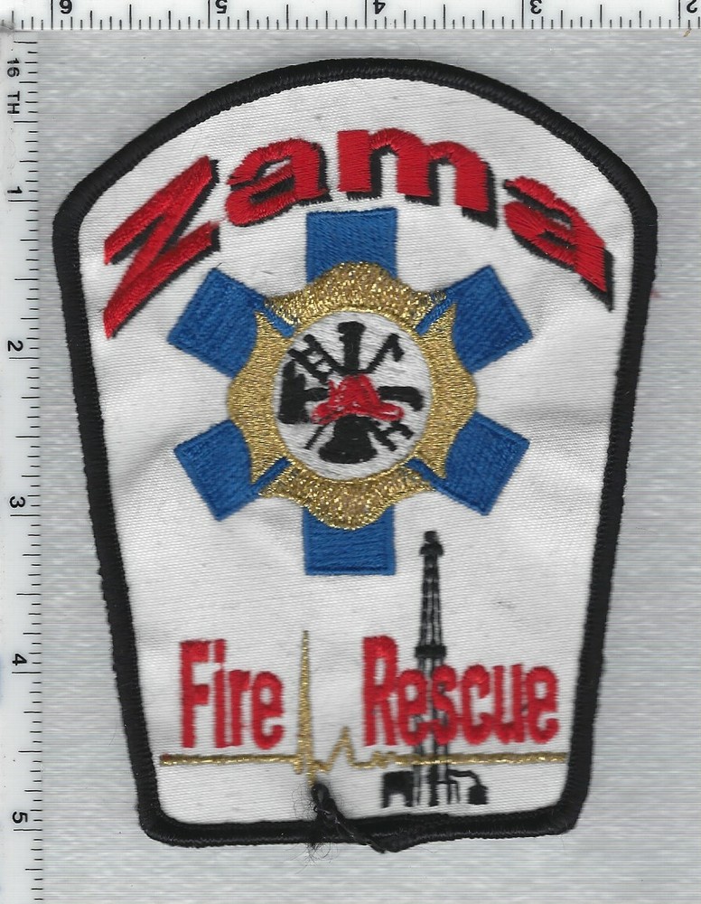 Zama Fire Department (Alberta, Canada) Shoulder Patch