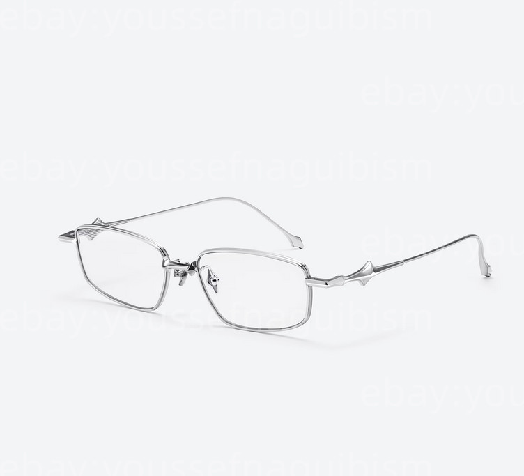 2025 GentleMonster Sunglasses BOLD - Saga 02 Silver Frame Clear Lenses