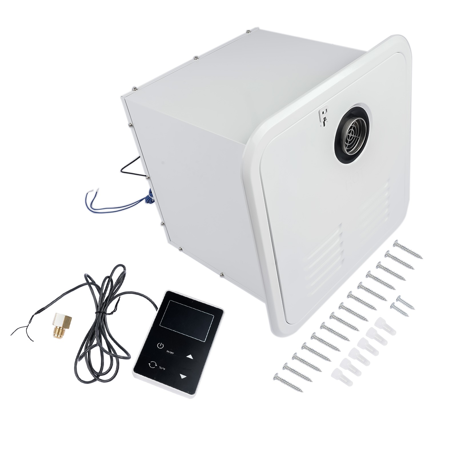 RV Tankless Water Heater Propane Gas 3.9GPM 55000BTU with Controller