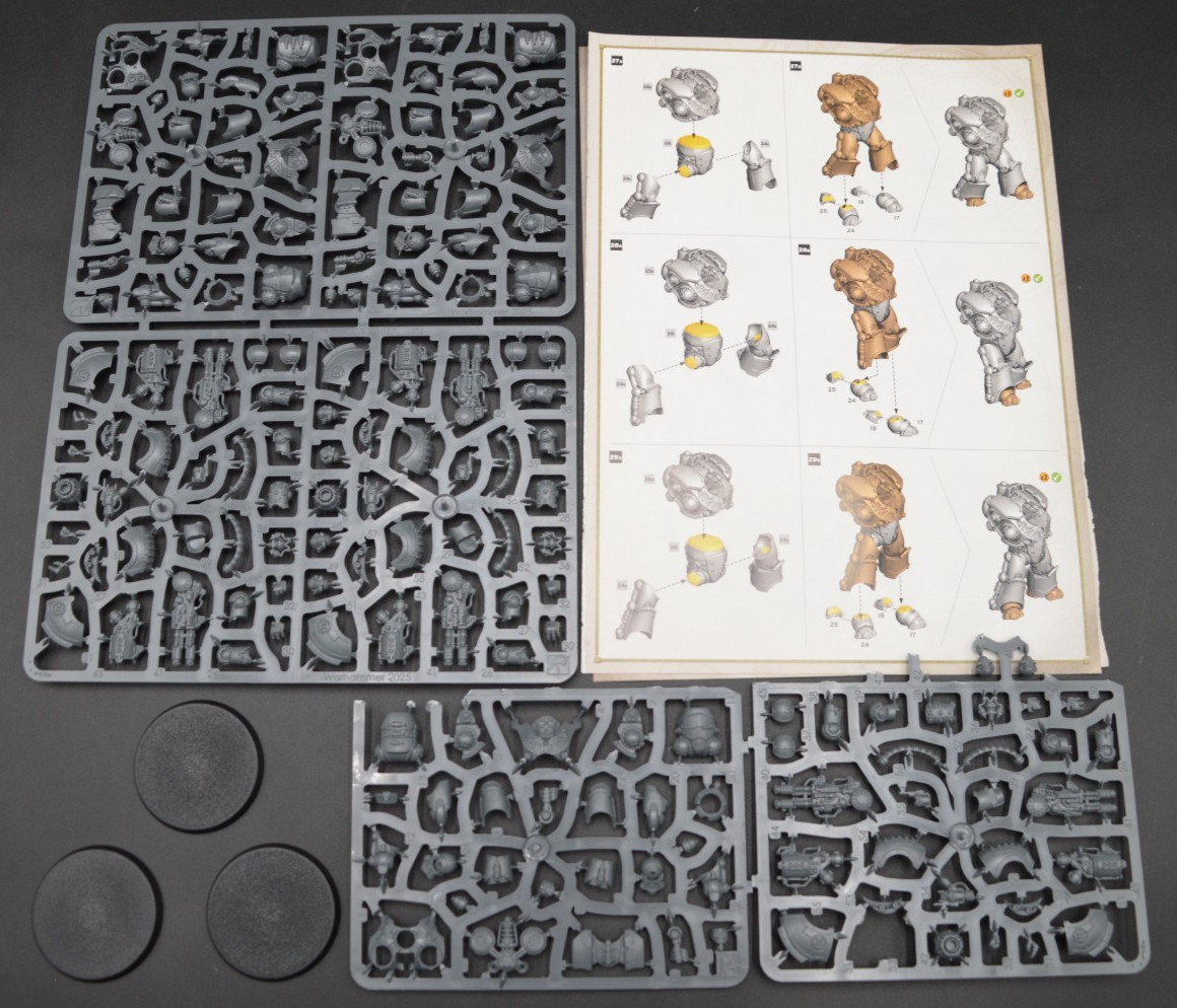 Warhammer Horus Heresy / 40k Legion Saturnine Terminators (3) NEW NO BOX