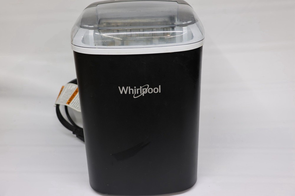 WHIRLPOOL WHCI26VBA3A COUNTERTOP ICE MAKER Black