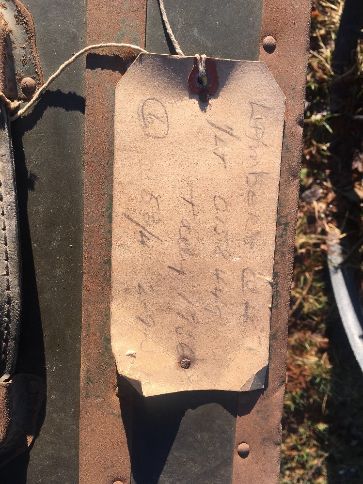 Lambert VTG Military World War II 2 Foot Locker Trunk Army Oakland CA Genesee PA