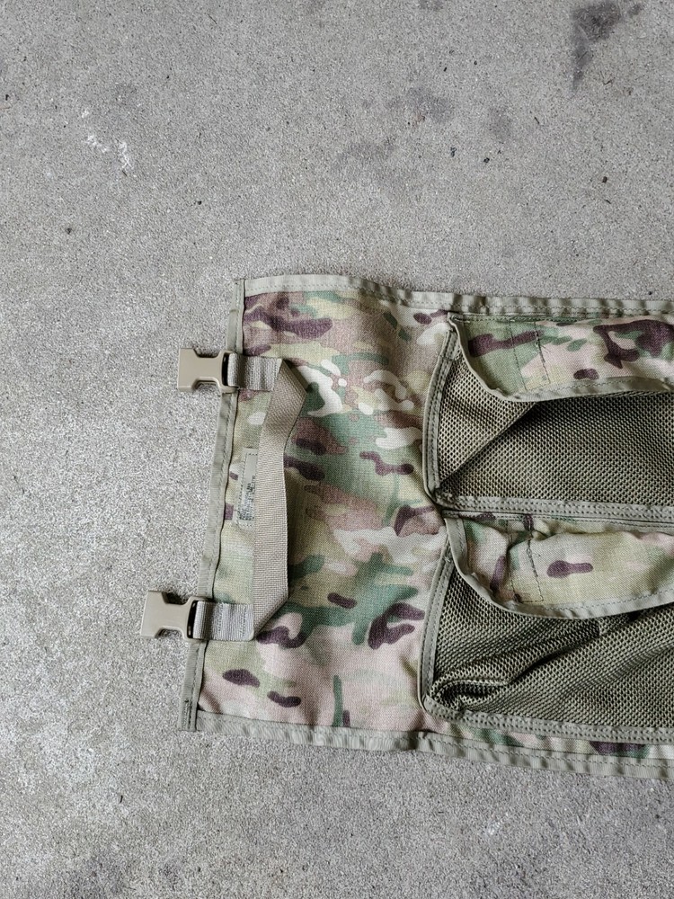 Multicam Molle II Panel Medical Bag Insert Mesh Pouch used clean