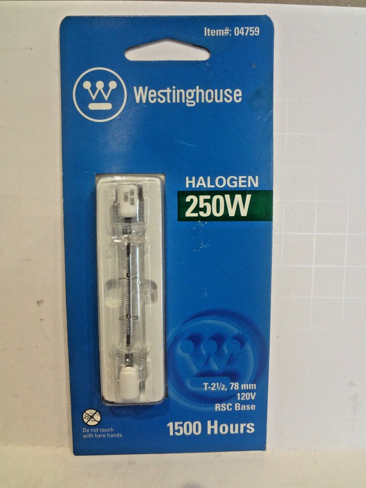 Westinghouse Halogen 250W Light Bulb # 04759