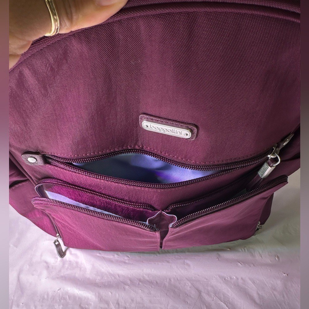 Baggallini Maroon Backpack