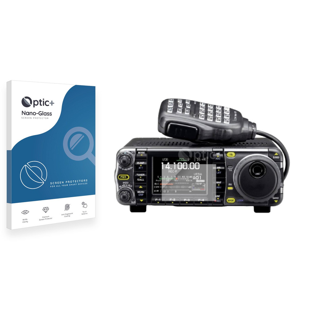 Optic+ Nano Glass Screen Protector for Icom IC-7000