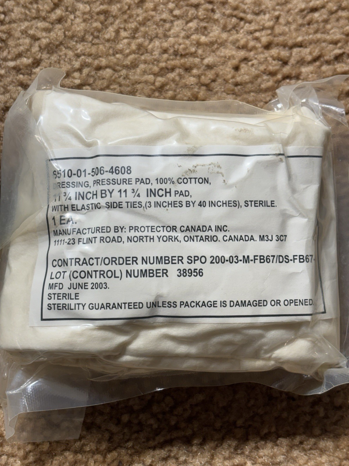 Vintage Military Trauma And First Aid Supplies