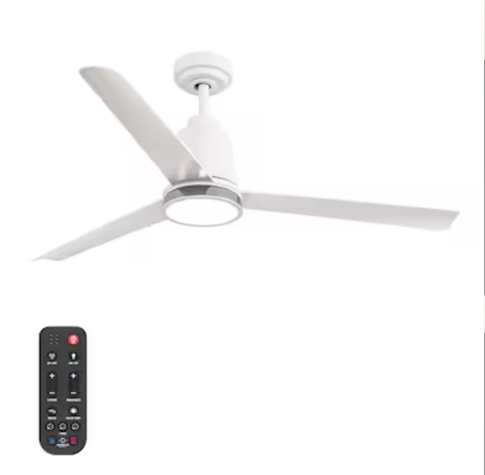 ALTITUDE SOLO 52" INDOOR OUTDOOR FAN WITHE LIGHT KIT REMOTE