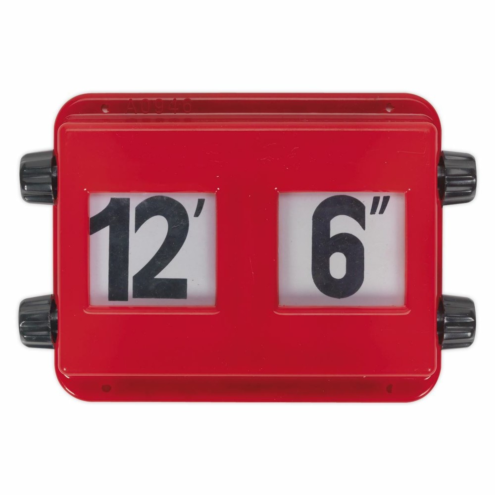 Sealey Height Indicator Commercial Vehicle 8-20ft Fully Adjustable
