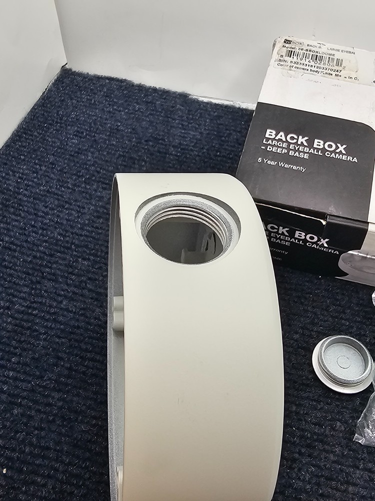 (QTY 3) W Box 0E-BBOXLDOME Large Eyeball Camera Back Box
