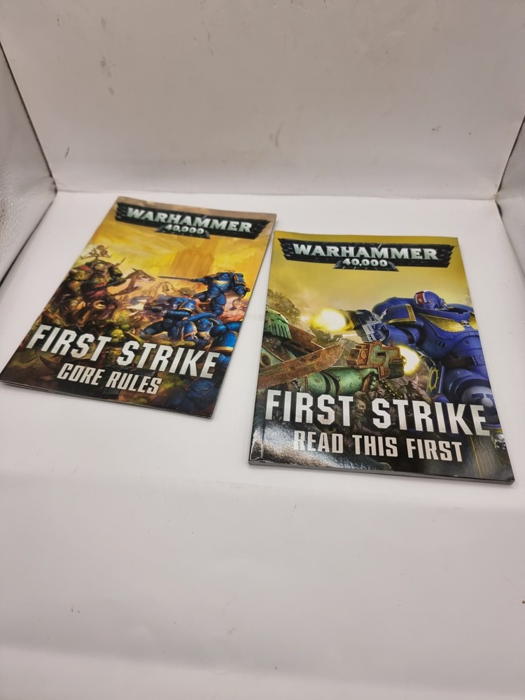 40K Warhammer First Strike Read First & Core Book 8th Edition Games Workshop