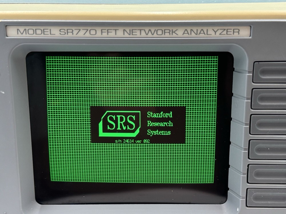 Stanford Research Systems SR770 FFT Network Analyzer, Excellent Condition *GOOD*