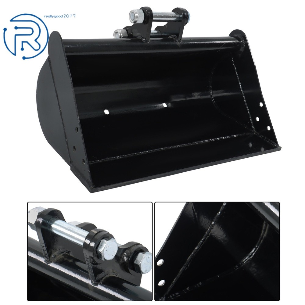 600mm Plain Flat Bucket Grading Attachment for Mini Excavator