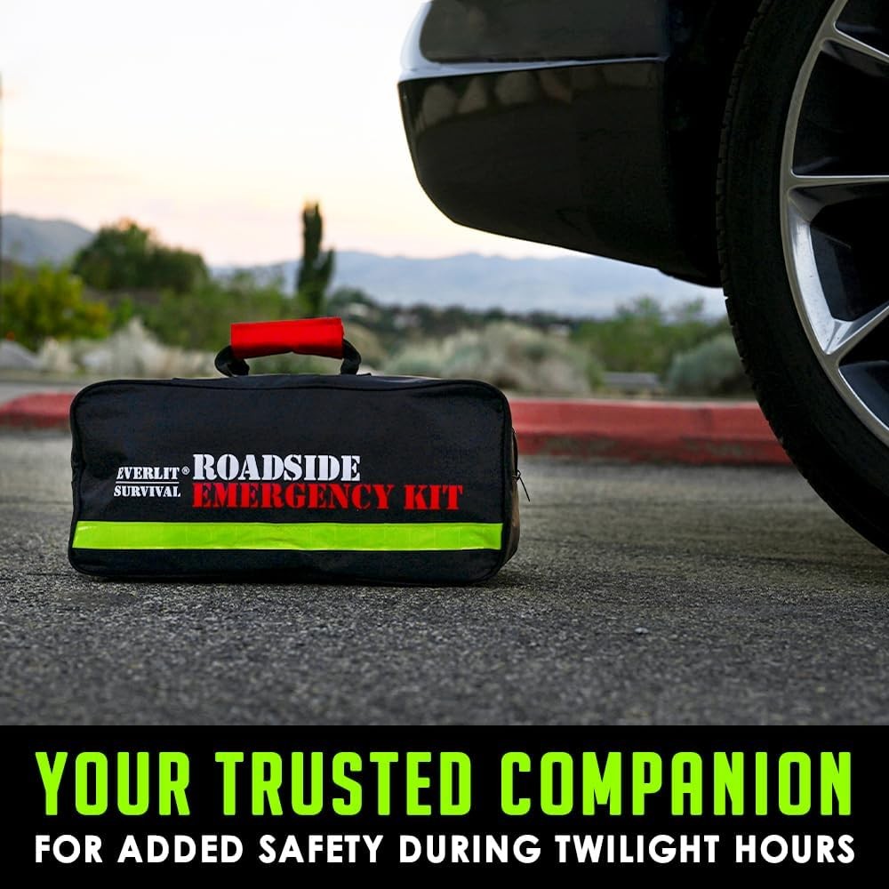 Kit Emergencia Auto Carretera Compresor Arranque Cable