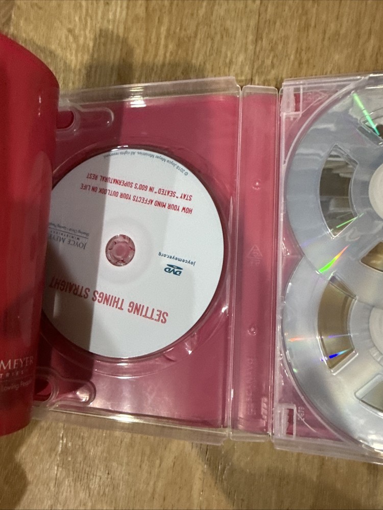Joyce Meyer - Setting Things Straight (DVD + CD) 5-Disc Set + Booklet