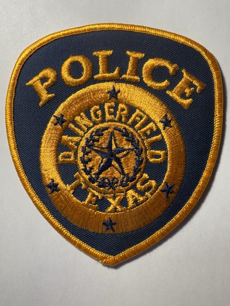Daingerfield Texas Police Patch ~ RARE