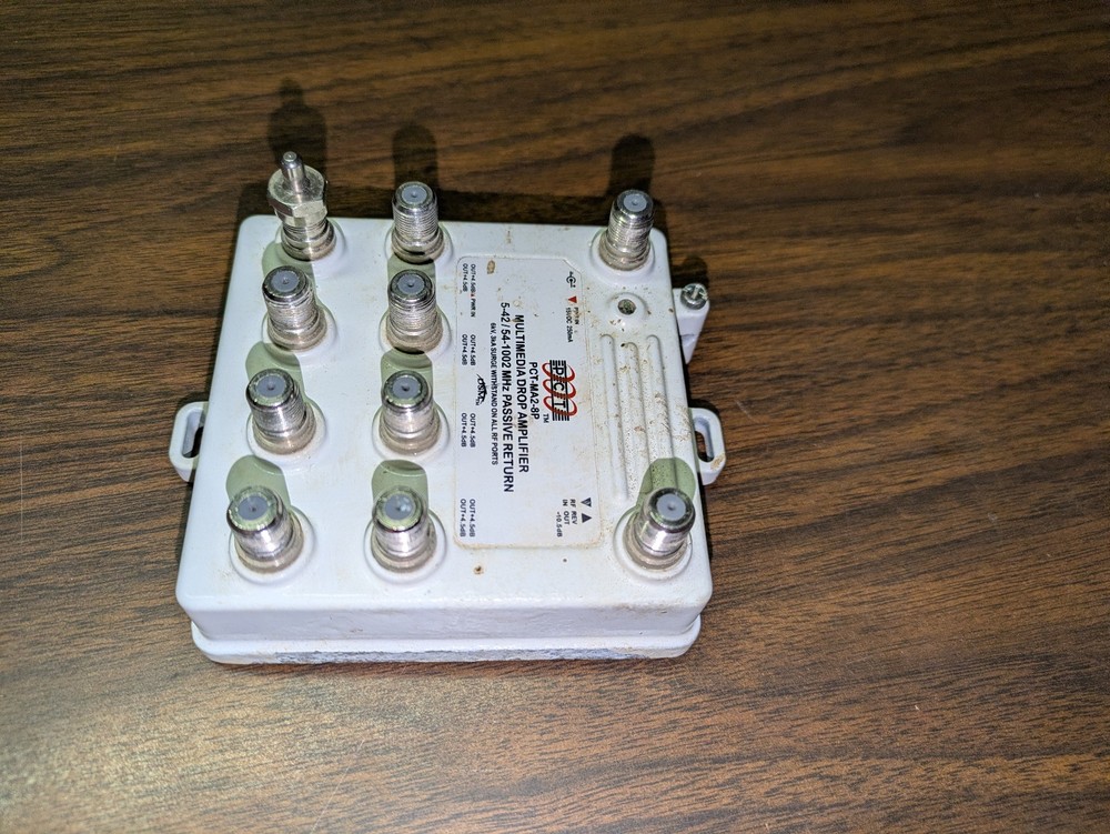 PCT-MA2-8P Amplifier with Power Supply