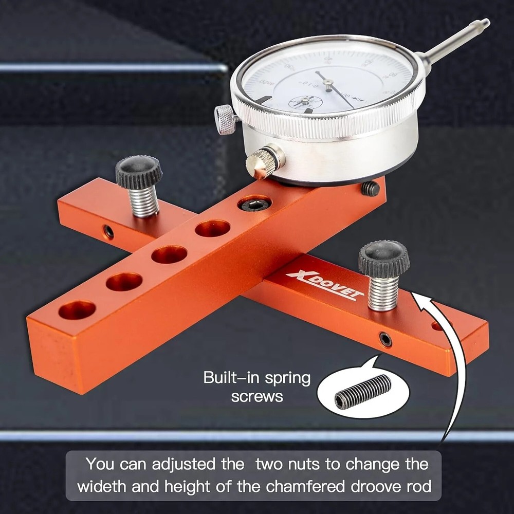 XDOVET Precision Dial Indicator Table Saw Gauge Basic Kit Aligning & Calibrating