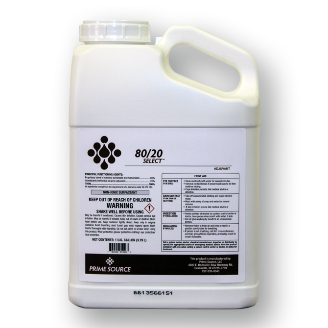 Prime Source 80/20 Select Surfactant ( 1 Gallon ) Surfactant For Leaf Surfaces