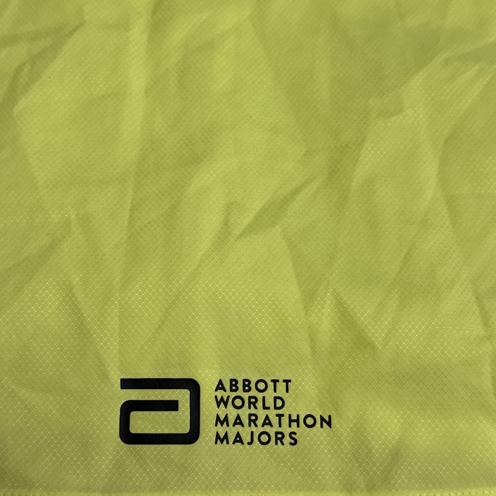 Adidas Mens Yellow 2022 Boston Marathon Volunteer Running Jacket HG1633 MED