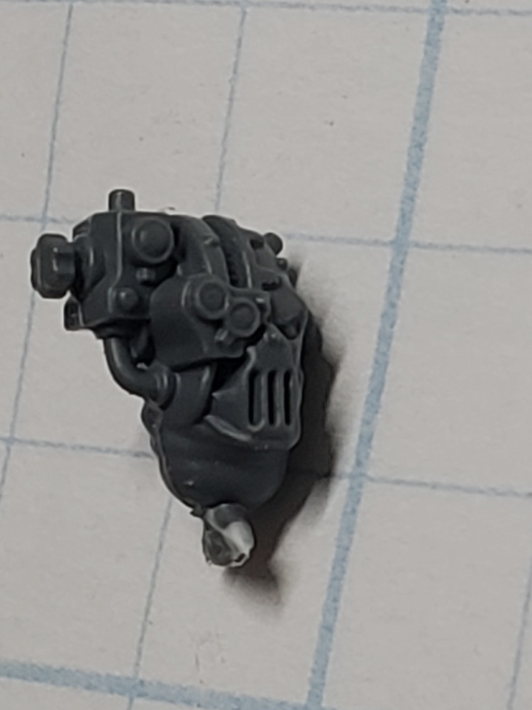 40k Adeptus Mechanicus Bits Battleclade Gun Servitor Targeter Bionic Head #21