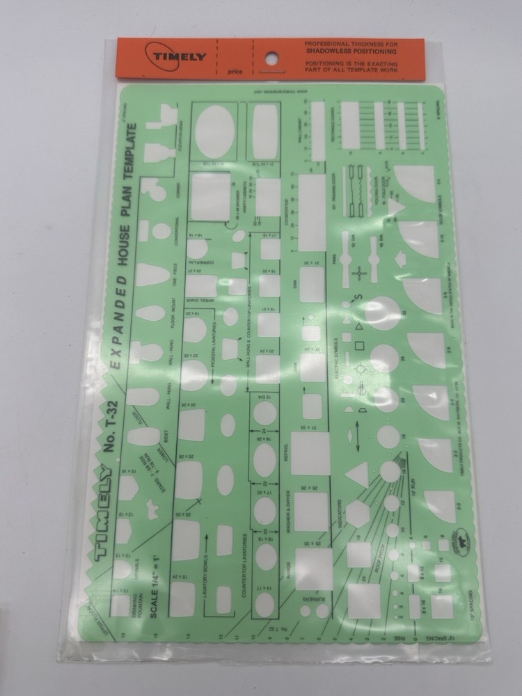 Timely Stencil Set (New) - Professional Thickness For Shadowless Positioning