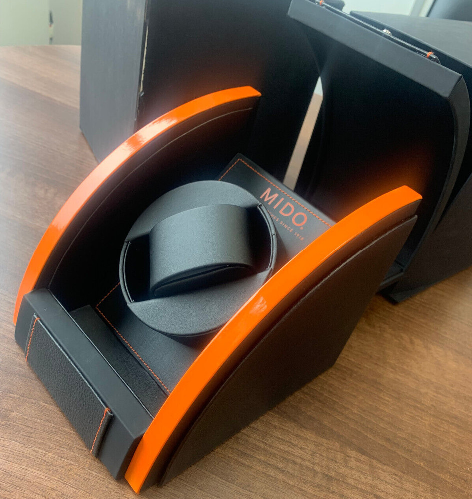 MIDO AUTOMATIC WATCH WINDER W/ OUTER BOX -NEEDS UK CONVERSION PLUG MP269