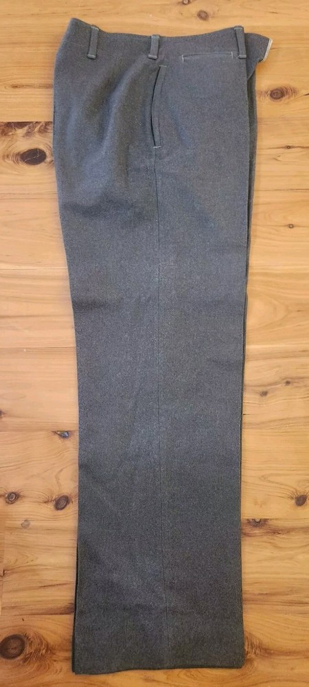 1950s USMC Sergeant Uniform, Green Wool Jacket/Pants/Belt, EUC