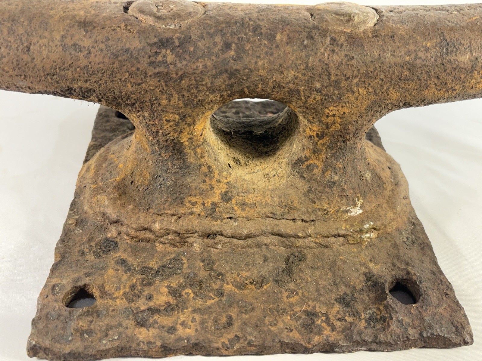 Antique Cast Iron Nautical Dock Cleat Boat Rope Tie Marine USA