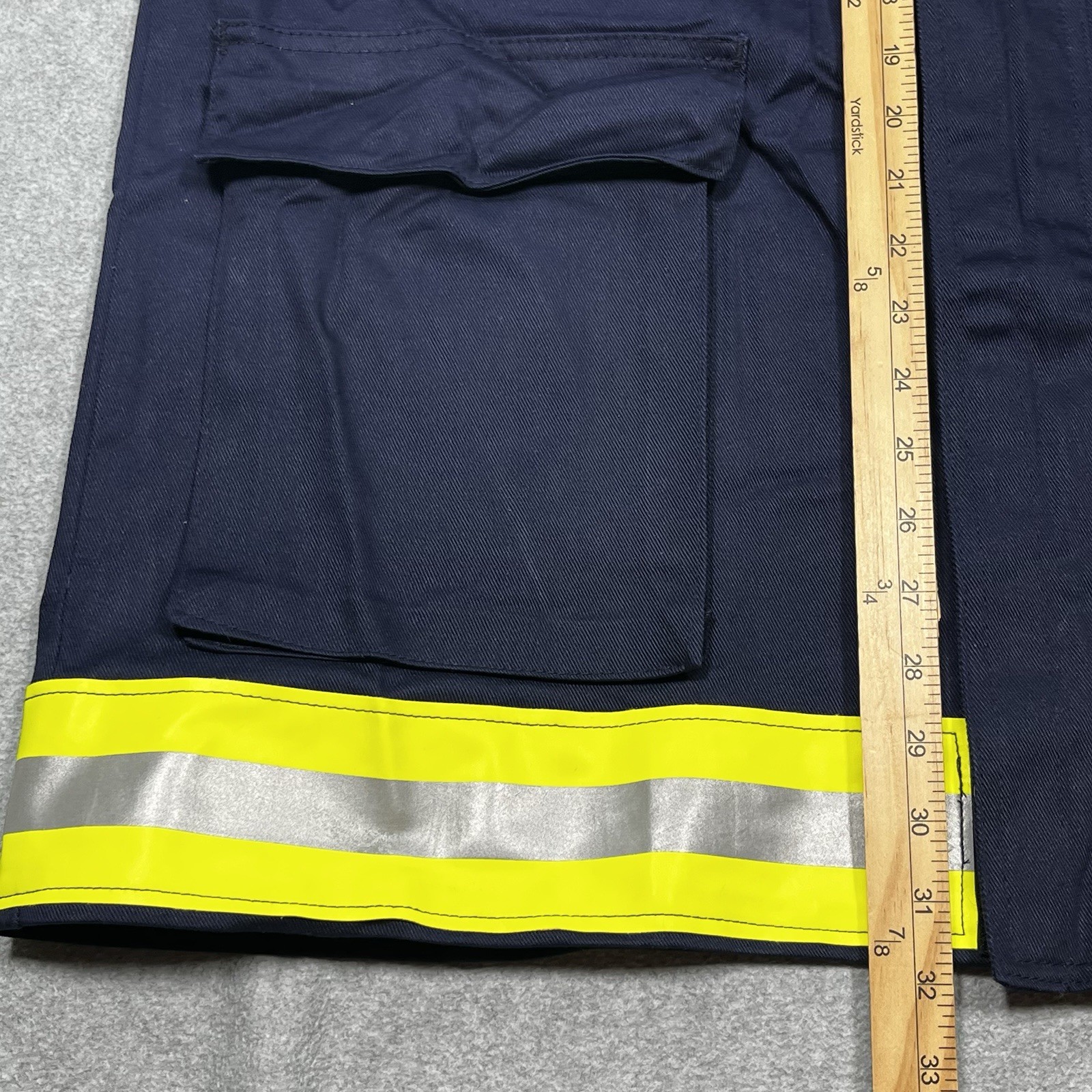 Fyrban FR Lakeland Jacket Coat Men Large Firefighter Rescue Safety Reflector