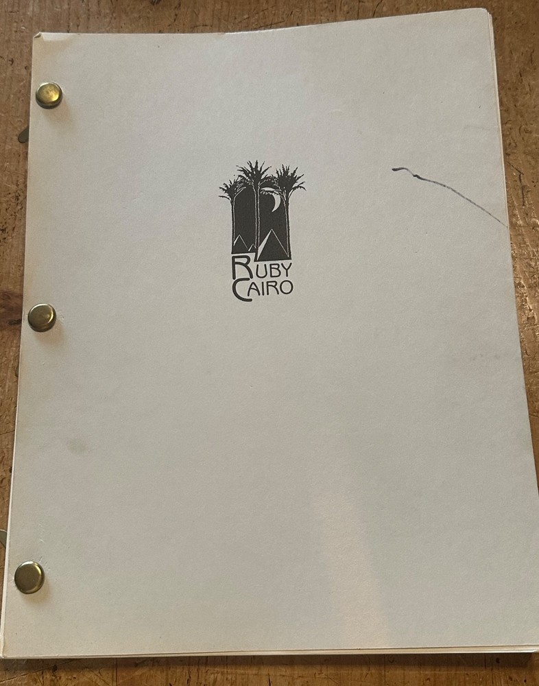 DECEPTION  AKA RUBY CAIRO SCREENPLAY SCRIPT ORIGINAL LAIM NEESON ANDIE MACDOWELL