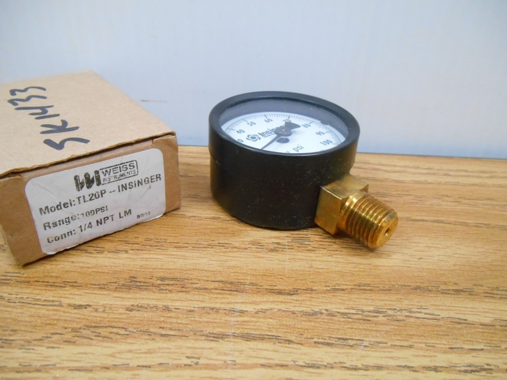 Weiss Instruments TL20P 0–100 Insinger