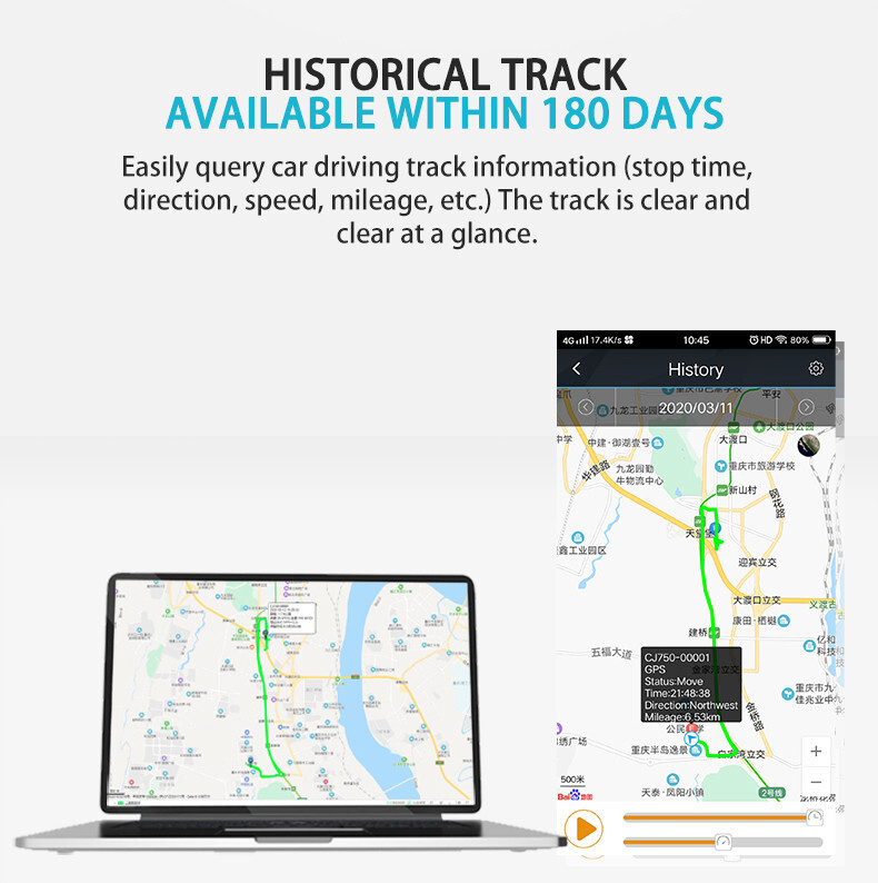 LED Real Time Car Locator Tracker Anti-theft GSM/GPRS Tracking Device OBD GPS