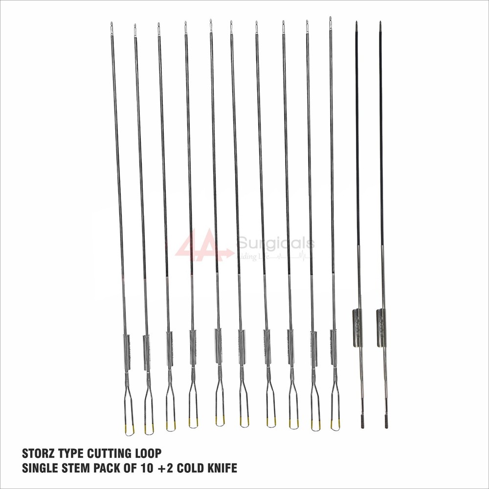 4A CUTTING LOOP SINGLE STEM PACK OF 10 +2 Cold Knife