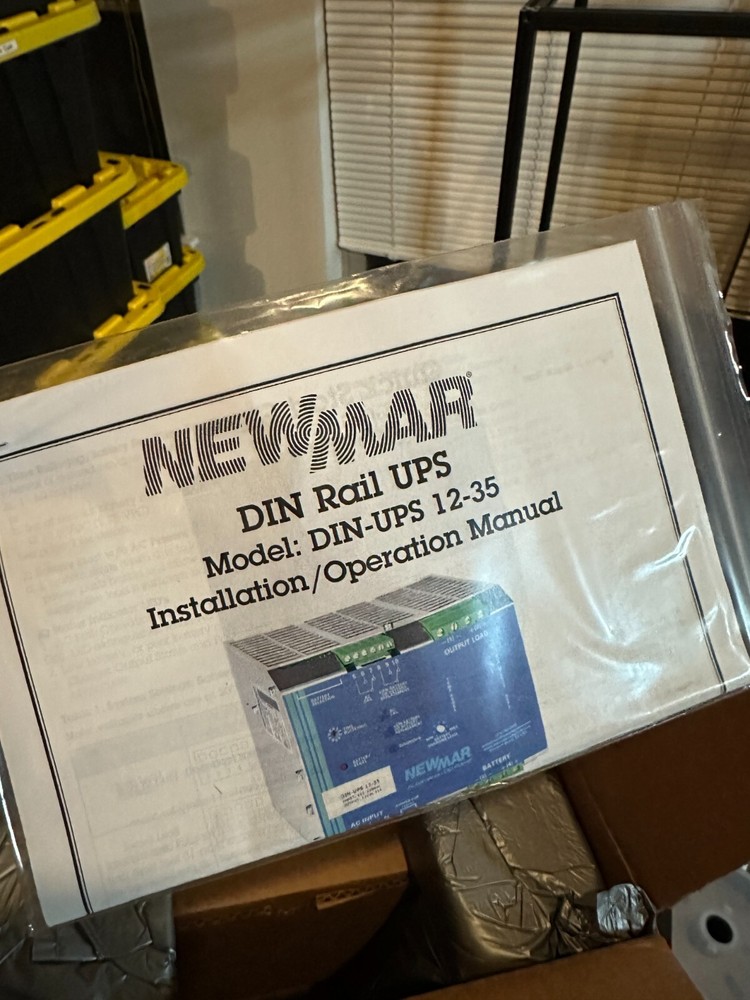 NewMar, Inc. DIN-UPS 12-35