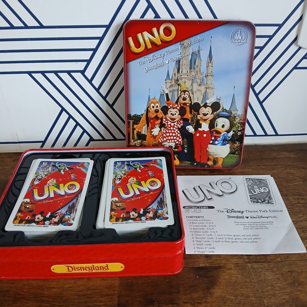 UNO Disney Theme Park Edition 2012